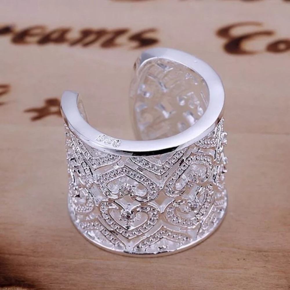 925 SS Multilayer Ring - Picture 3 of 5